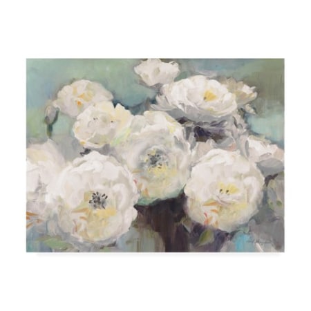 Marilyn Hageman 'Wild Roses Sage' Canvas Art,24x32